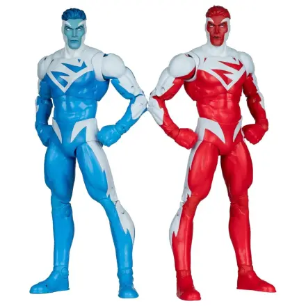 DC Multiverse Akcijske figure 2-pakiranje Superman Blue proti Superman Red (Gold Label) 18 cm fotografija izdelka
