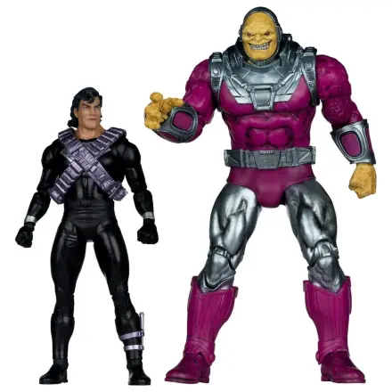 DC Multiverse Megafig akcijska figura, dvojno pakiranje Mongul proti Superman (Return of Superman) fotografija izdelka