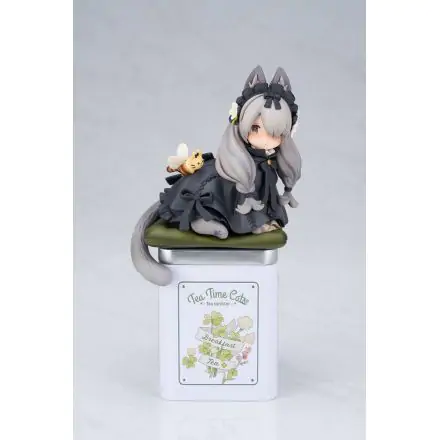 Decorated Life Collection PVC Kip Tea Time Cats British Shorthair 18 cm fotografija izdelka