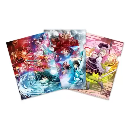 Demon Slayer: Kimetsu no Yaiba mapa 3-delni set 01 fotografija izdelka