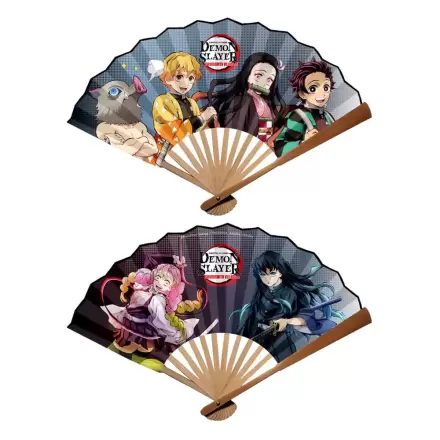 Demon Slayer: Kimetsu no Yaiba zložljiv ventilator  fotografija izdelka