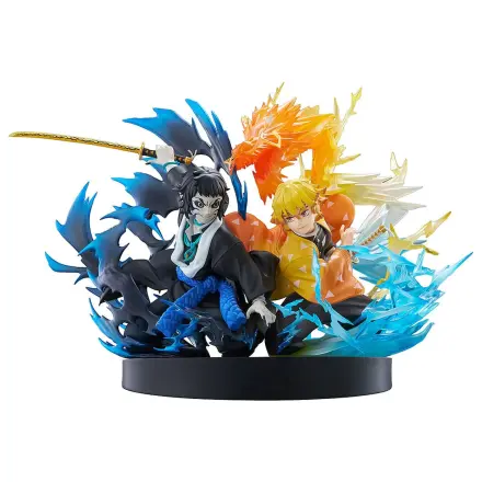 Demon Slayer: Kimetsu no Yaiba PVC Kip Zenitsu Agatsuma & Kaigaku 15 cm fotografija izdelka