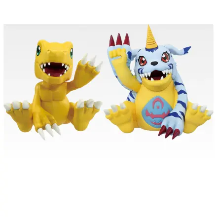 Digimon Adventure Clash of Light and Darkness Agumon & Gabumon Ichibansho figura 7 cm fotografija izdelka