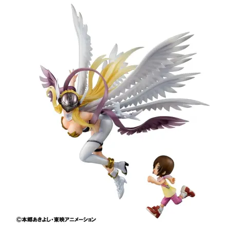 Digimon Adventure Precious G.E.M. Serija PVC kip Angewomon & Hikari Yagami 22 cm fotografija izdelka