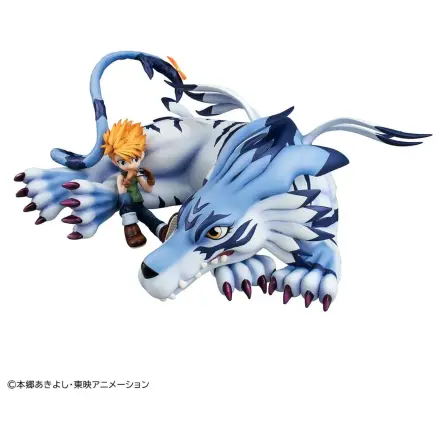 Digimon Adventure G.E.M. Series PVC figura Garurumon & Ishida Yamato 25 cm (Repeat) fotografija izdelka