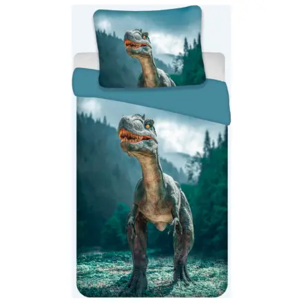 Dinosaur modra prevleka za odejo fotografija izdelka