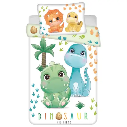 Dinosaur Friends Otroška prešita prevleka za malčke fotografija izdelka