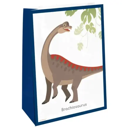Dinosaur Papirnate Vrečke - 4 Kosov fotografija izdelka