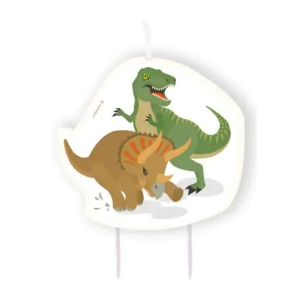 Dinosaur Cake sveča fotografija izdelka