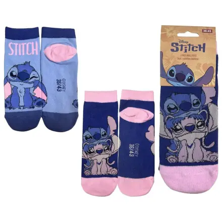 Disney nogavice 2-paket Stitch kratke 36-43 fotografija izdelka