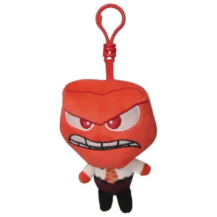 Disney Inside Out Anger 3D plišasta figura z obešalnikom, obesek za torbo 12 cm fotografija izdelka