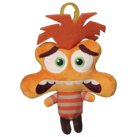 Disney Inside Out Anxiety 3D plišasta figura s sponko, obesek za torbo 13 cm fotografija izdelka