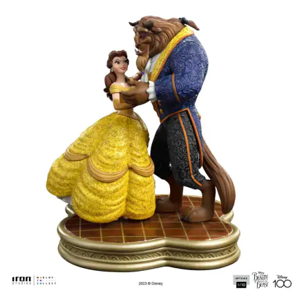 Disney Art Scale Kip 1/10 Lepotica in zver 29 cm fotografija izdelka