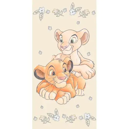 Disney The Lion King kopalna brisača, brisača za plažo Yellow 70*140cm fotografija izdelka
