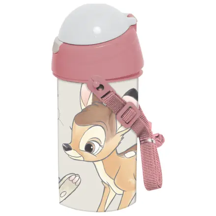 Disney Bambi prikupna plastična steklenica s slamico in obešalnikom 500 ml fotografija izdelka