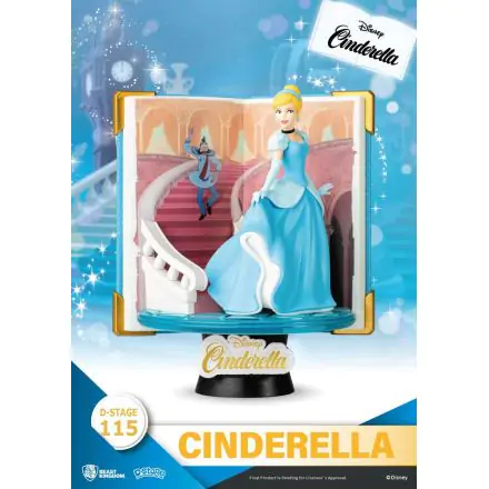 Disney Book Series D-Stage PVC Diorama Pepelka 13 cm fotografija izdelka