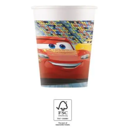 Disney Cars 3 Papirnati kozarčki 8 pack 200 ml FSC fotografija izdelka