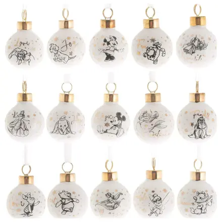 Disney Characters Set 15 keramičnih božičnih okraskov fotografija izdelka
