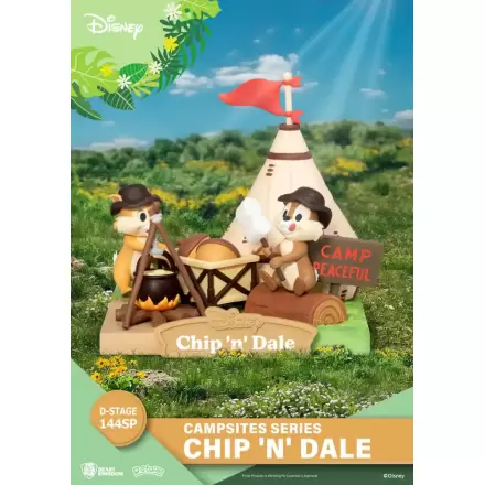 Disney D-Stage Campsite Series PVC diorama Chip & Dale Special Edition 10 cm fotografija izdelka