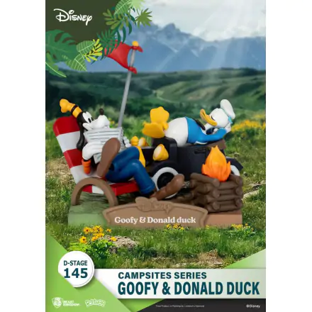 Disney D-Stage Campsite Series PVC Diorama Goofy & Donald Duck 10 cm fotografija izdelka