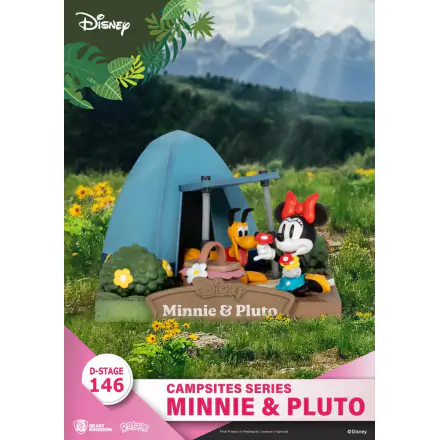 Disney D-Stage Campsite Series PVC Diorama Mini & Pluto 10 cm fotografija izdelka