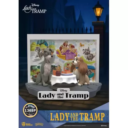 Disney D-Stage PVC kip Lady and the Tramp 12 cm fotografija izdelka