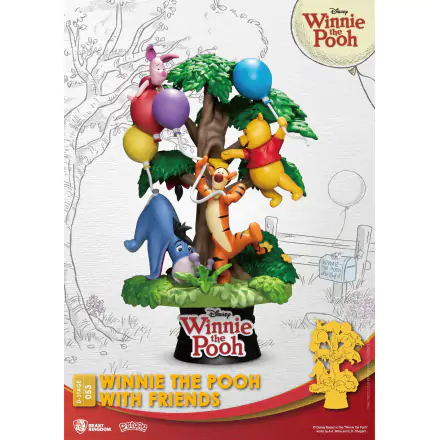 Disney D-Stage PVC Diorama Winnie The Pooh With Friends 16 cm fotografija izdelka