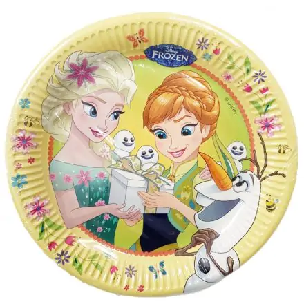 Disney Frozen Fever, Frozen papirnati krožniki 8 kosov 23 cm fotografija izdelka