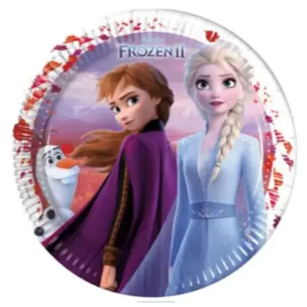 Disney Frozen II Papirnati krožniki 8 kos 23 cm FSC fotografija izdelka