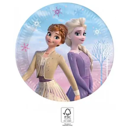 Disney Frozen II Wind Spirit, Disney Frozen II papirnati krožniki 8-paket 23 cm FSC fotografija izdelka