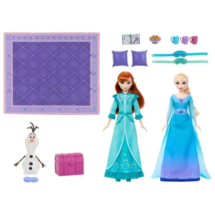 Disney Frozen Pižama zabava Elsa in Anna igralni set fotografija izdelka