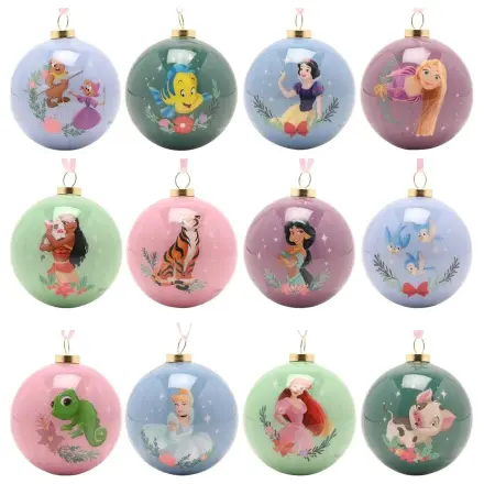 Disney Princess Komplet 12 božičnih okraskov za jelko fotografija izdelka