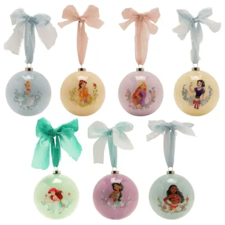 Disney Princess Set sedmih božičnih kroglic fotografija izdelka