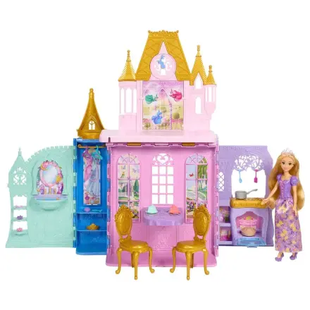 Disney Princess Rapunzel punčka in Close & Carry Castle igralni set fotografija izdelka