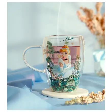 Disney Princess Cinderella kozarec s posušenim cvetjem 0.3L fotografija izdelka