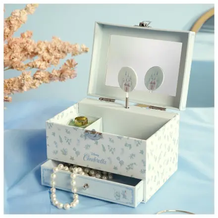 Disney Princess Cinderella glasbena škatlica za nakit fotografija izdelka