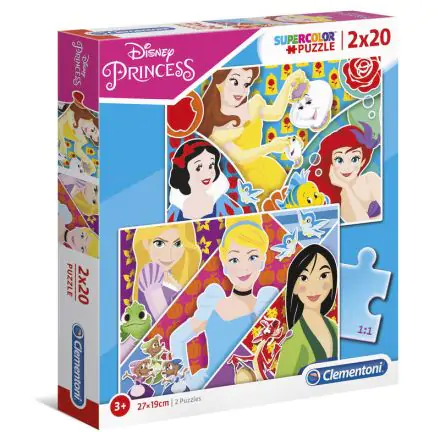 Disney Princess Maxi puzzle 2x20 kosov fotografija izdelka