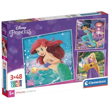 Disney Princess sestavljanka 3 x 48 kosov termékfotója