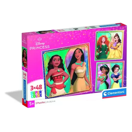 Disney Princess sestavljanka 3x48 kosov termékfotója