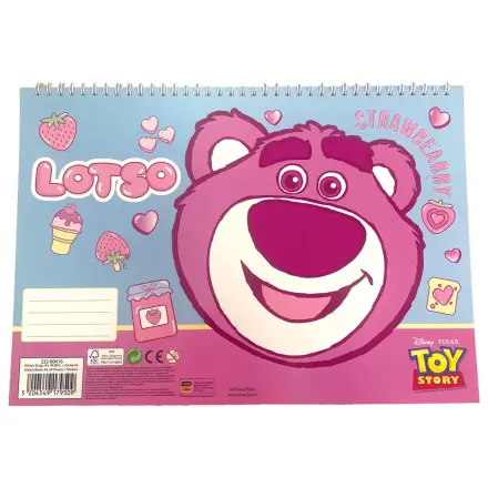 Disney Toy Story Lotso A4 spiralni skicirni blok s 40 listi in nalepkami fotografija izdelka