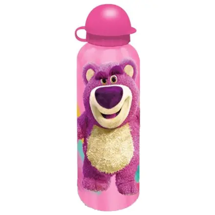 Disney Toy Story Lotso roza aluminijasta steklenička za vodo s pokrovčkom za pitje 500 ml fotografija izdelka