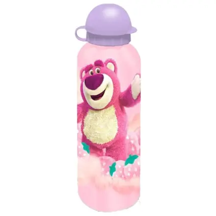 Disney Toy Story Lotso Strawberry aluminijasta steklenica za vodo s pokrovčkom za pitje 500 ml fotografija izdelka