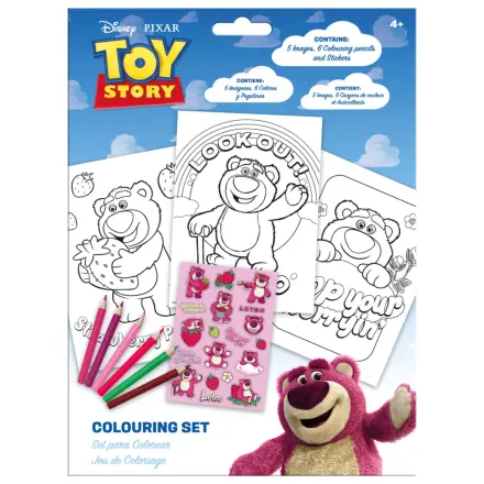 Disney Toy Story Lotso Strawberry komplet za barvanje z nalepkami fotografija izdelka
