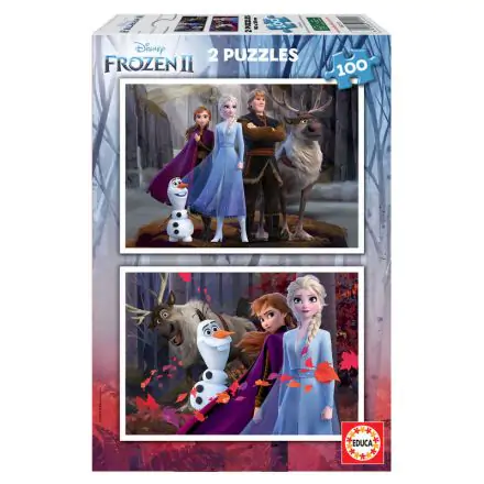 Disney Frozen 2 sestavljanka 2x100 kosov termékfotója