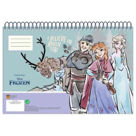 Disney Frozen Adventure A/4 Spiralni skicirni blok 30 listov fotografija izdelka