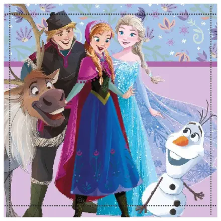 Disney Frozen Friends Forever brisača za roke in obraz, brisača 30x30cm fotografija izdelka