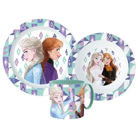 Disney Frozen Ice Magic jedilni servis, mikro plastični set s skodelico fotografija izdelka