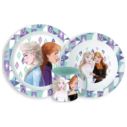 Disney Frozen Ice Magic jedilni servis, set iz mikroplastike z lončkom fotografija izdelka