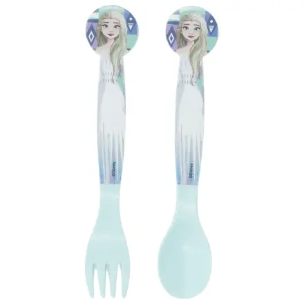 Disney Frozen Ice Magic plastični set jedilnega pribora - 2 kosa fotografija izdelka
