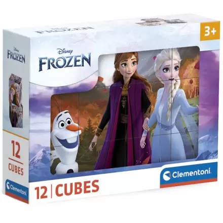 Disney Frozen kocka puzzle 12 kosov termékfotója